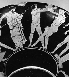 Ancient Games Greek Vase