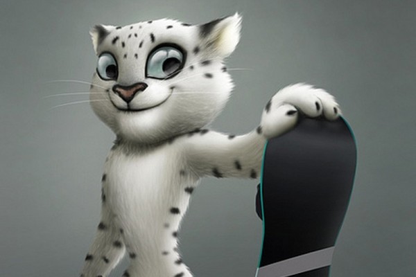 Sochi Mascot Leopard