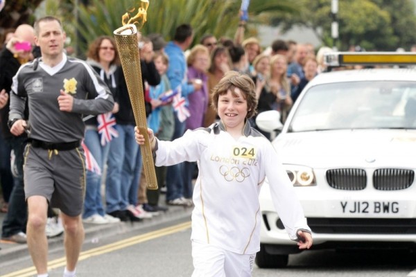 Young Ttorchbearer Henry Hocking